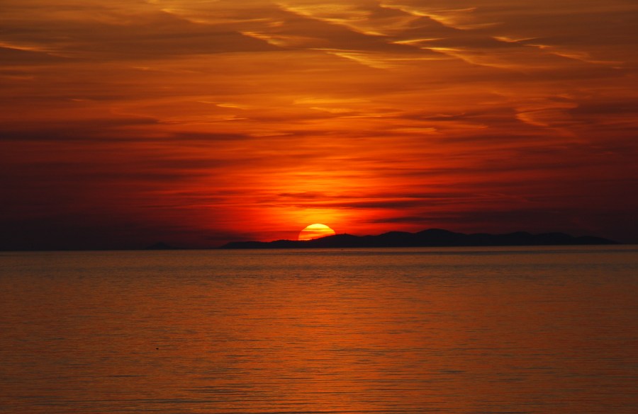 Adria-tenger naplemente